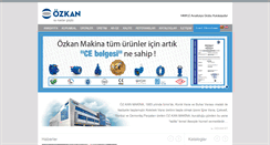Desktop Screenshot of oz-kan.com.tr